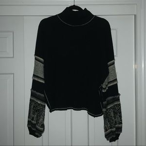 Free People Balloon Sleeve Sweater